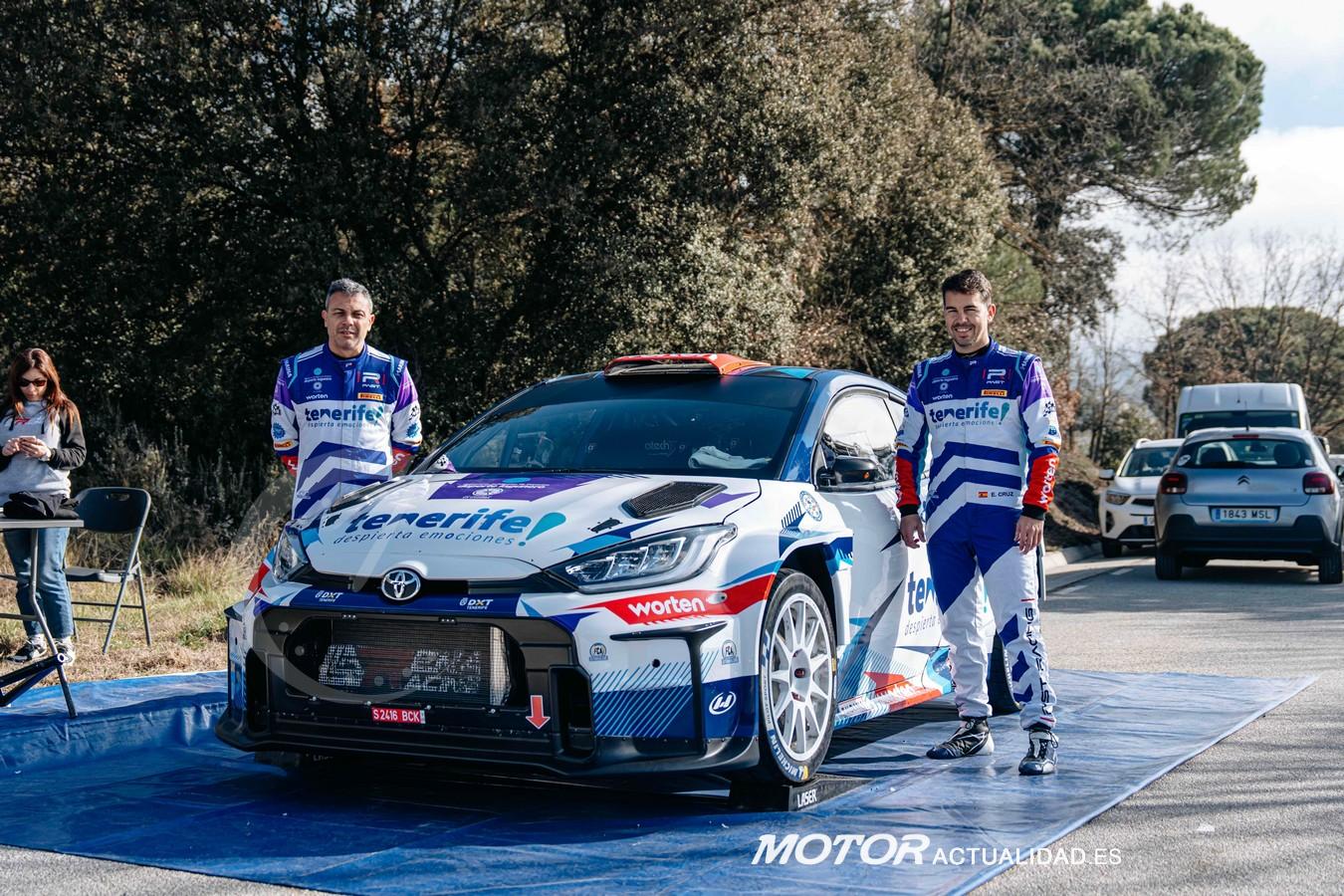 Cruz At Rally Enrique Cruz, con Toyota GR Yaris Rally2, arranca en el CERA. Rally La ...