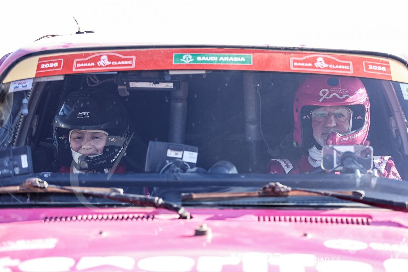 Rafael Lesmes.Dakar careto