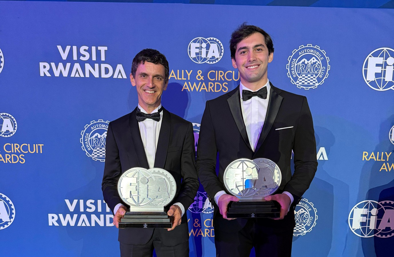 Rogelio Pwñate.Gala FIA WRC3