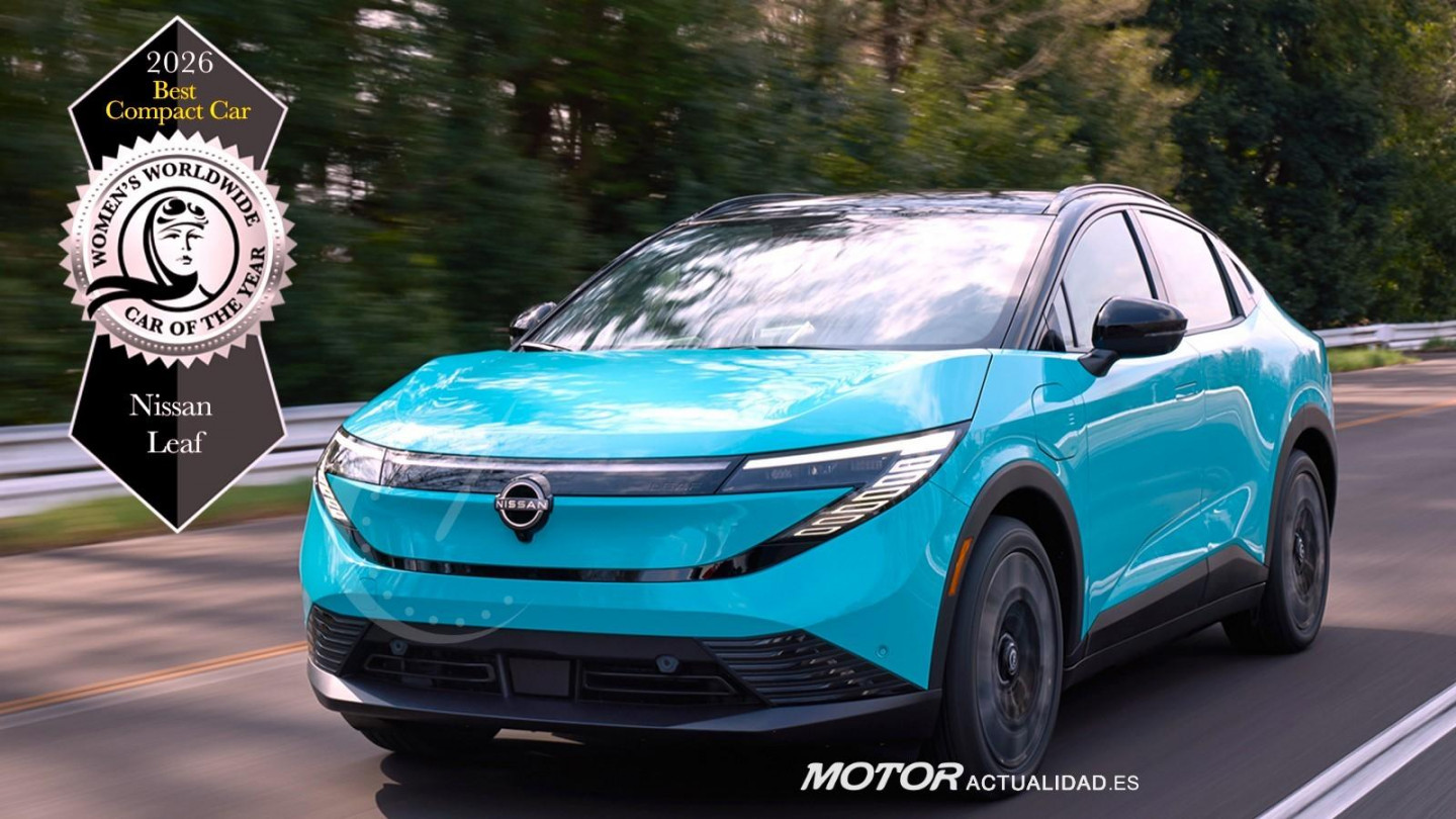 El Nissan LEAF es nombrado Mejor Coche Compacto del Mundo por el