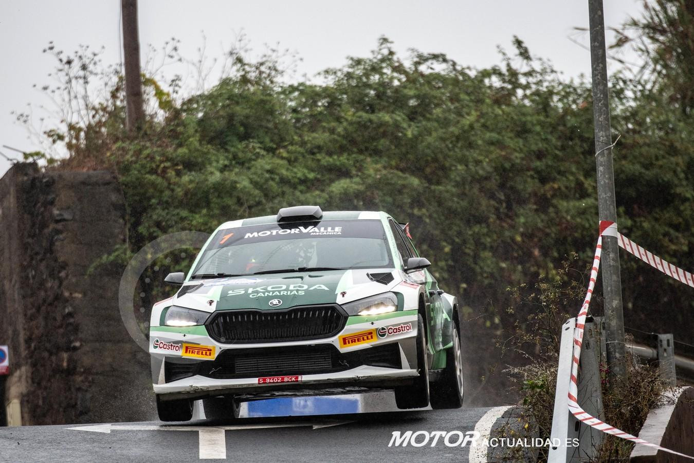 Skoda Fabia de Sergio Fuentes y Teco Hdez. Foto Beni Cazorla