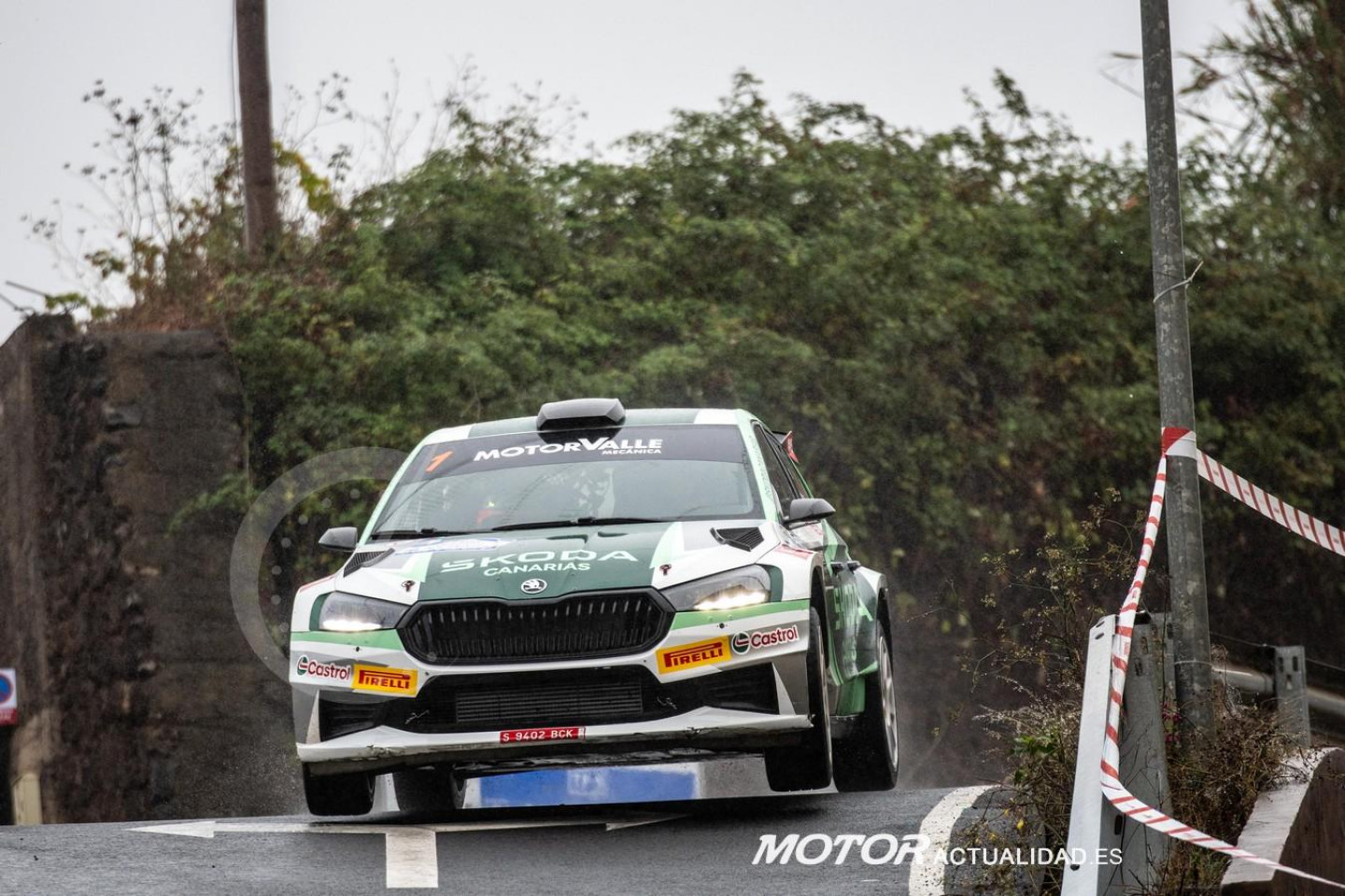 Skoda Fabia de Sergio Fuentes y Teco Hdez. Foto Beni Cazorla