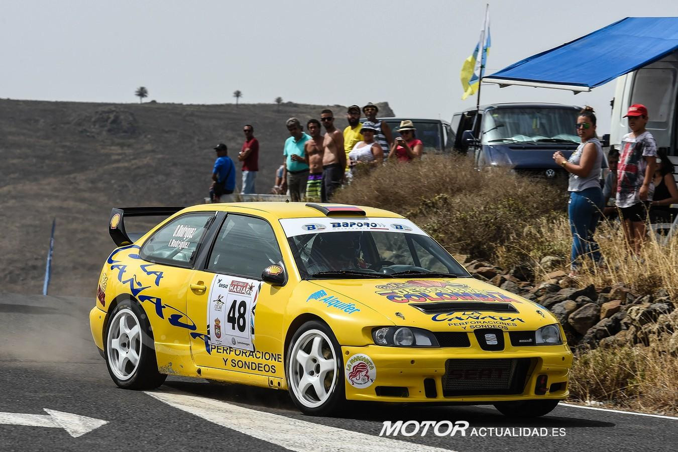 Oliver Rodríguez.Seat Cordoba WRC