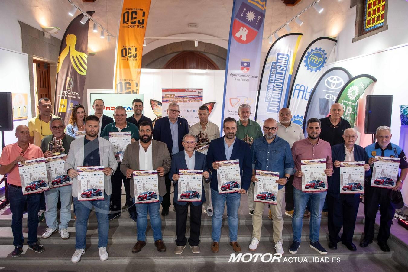 Rally Telde.50 aniversario.presentacion
