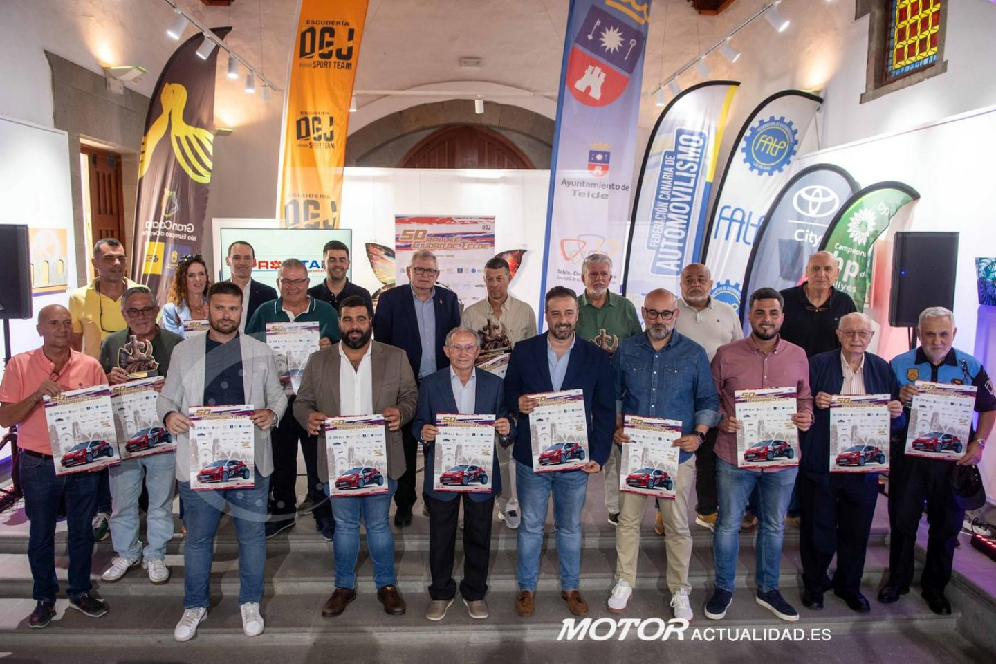 Rally Telde.50 aniversario.presentacion