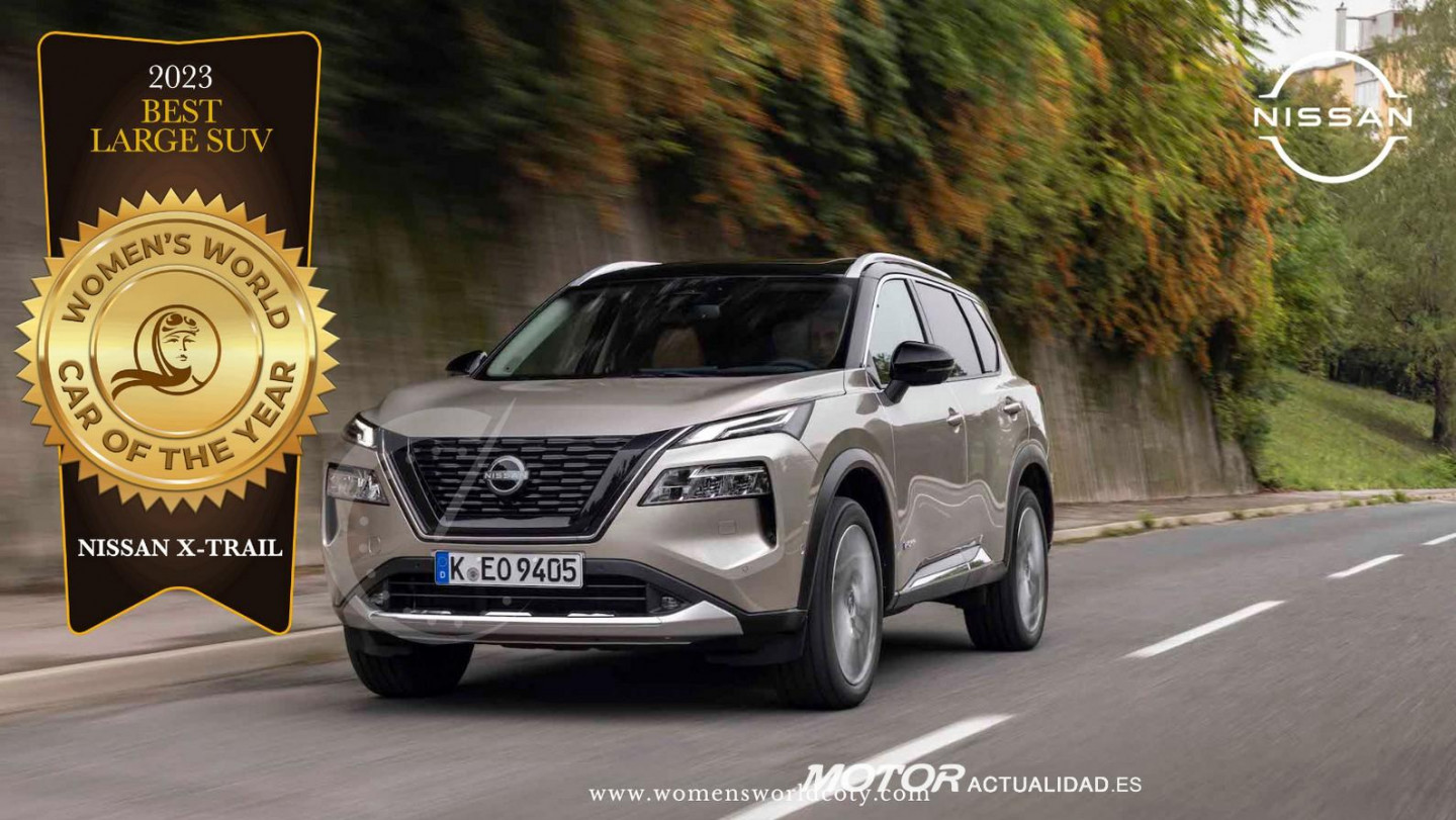 X-Trail Best Large SUV Award by WWCOTY 2023