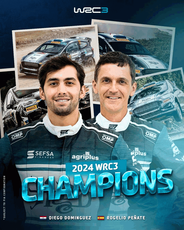 Champions WRC3 Domínguez-rogelio Peñate 2024