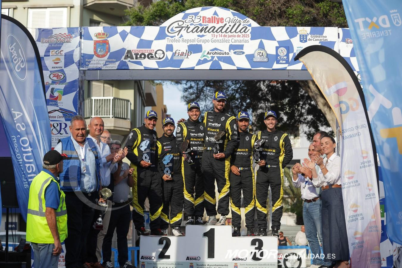 Clio Trophy.podio Granadilla