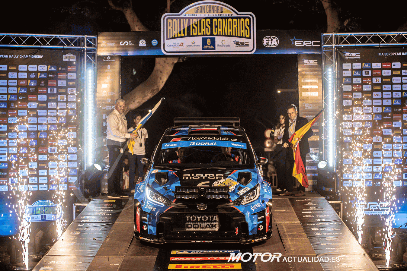 Rally Islas Canarias-Ceremonia de Salida