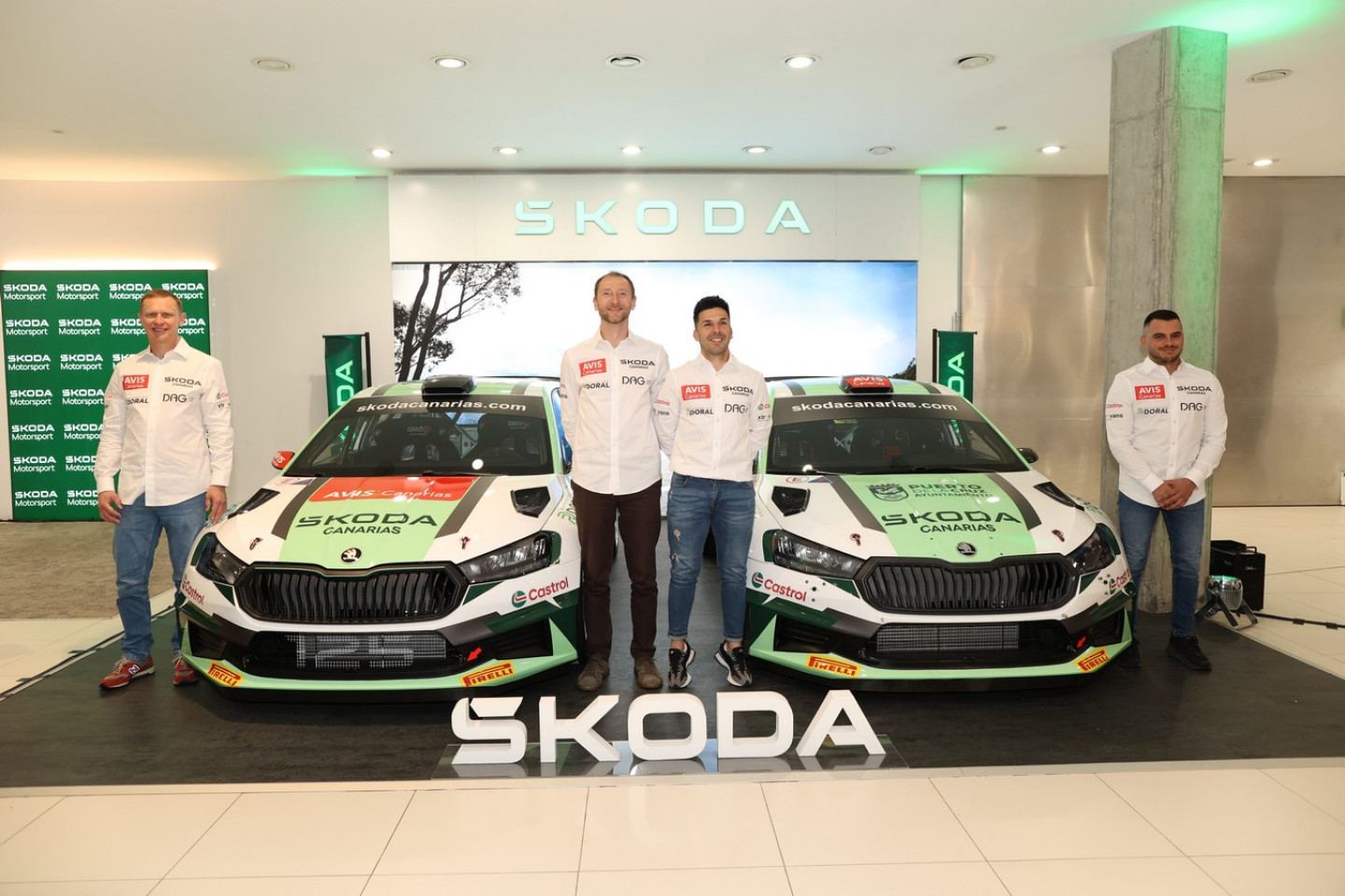 Skoda Canarias.lukyanuk y Sergio Fuentes.2026