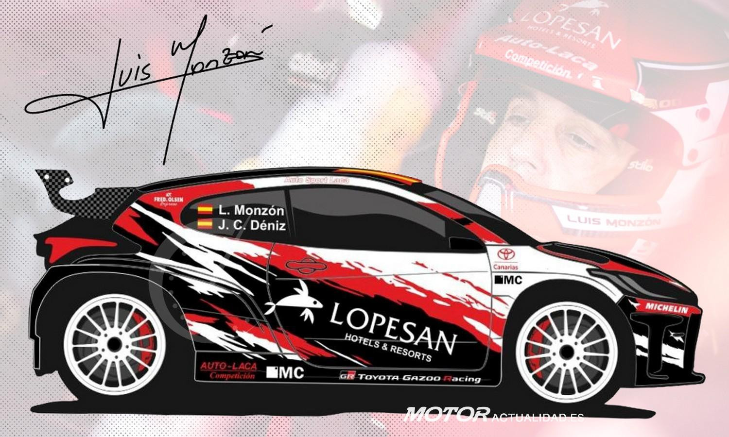 Luis Monzón Toyota GR Yaris Rally 2