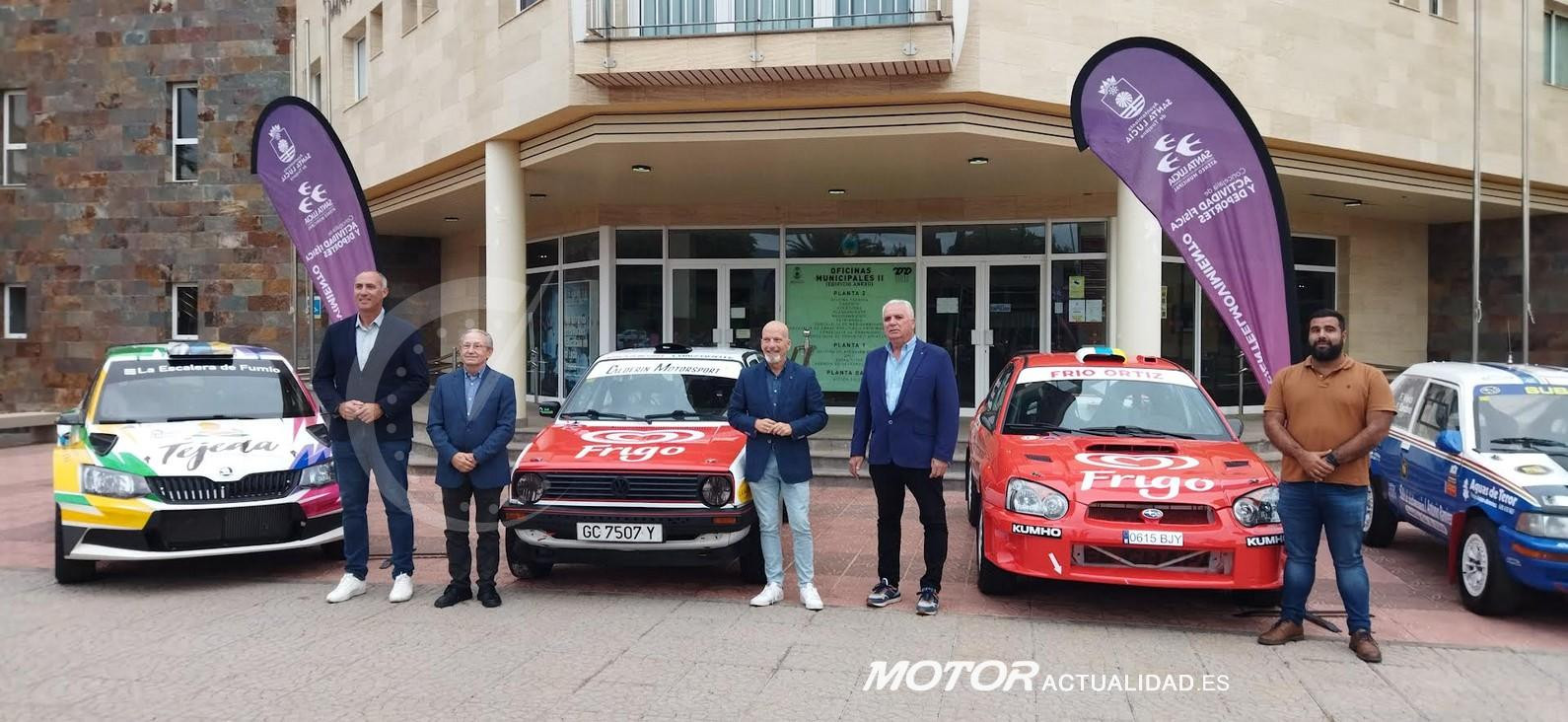 presentación Rally Tierra Santa lucia.2025