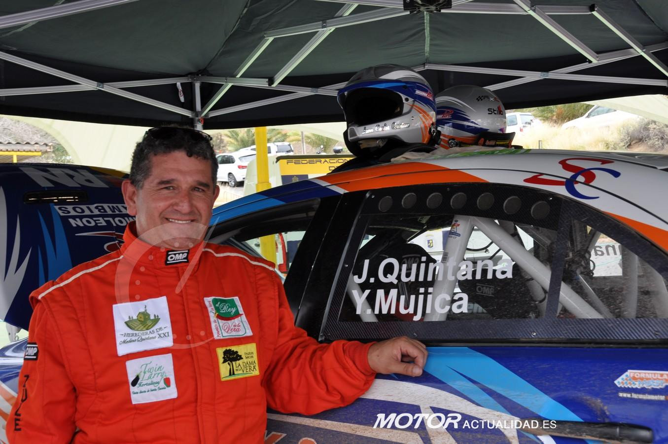 Juan Carlos Quintana, con el EVO-X, mejor piloto de Canarias 2019