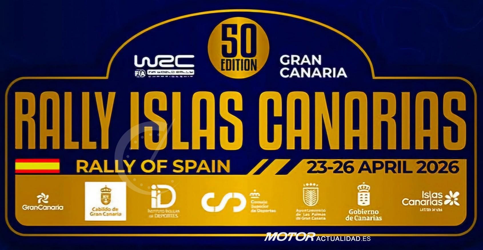 LOGO rALLY iSLAS cANARIAS 2026-wrc