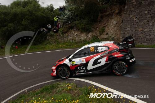 Rally Islas Canarias.Shakedown-2026